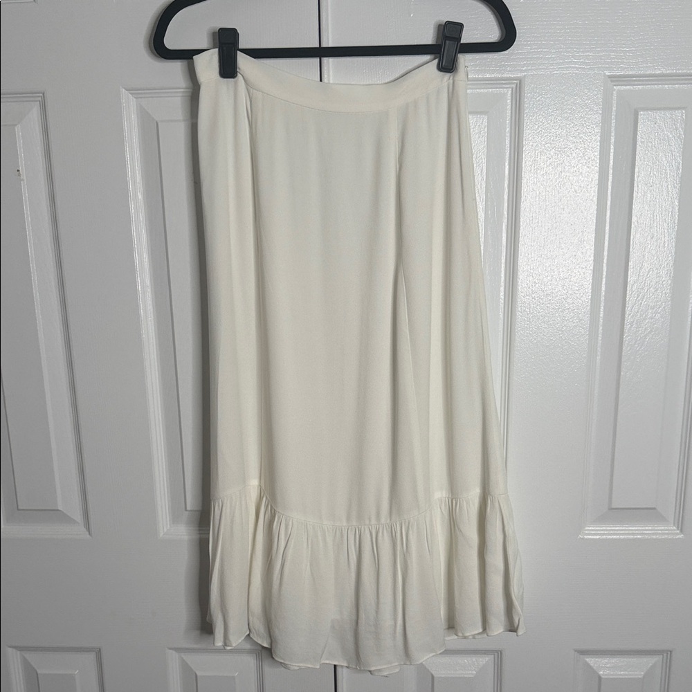 Aritzia Wilfred chariot birch midi Skirt size 4